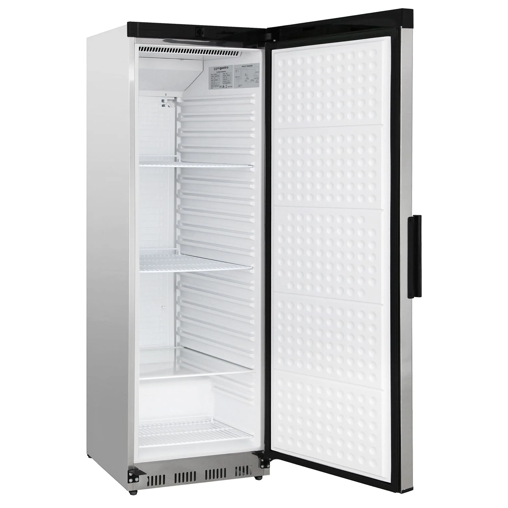 Шафа холодильна з нержавіючої сталі PREMIUM GGM-Gastro KSS400HN 1