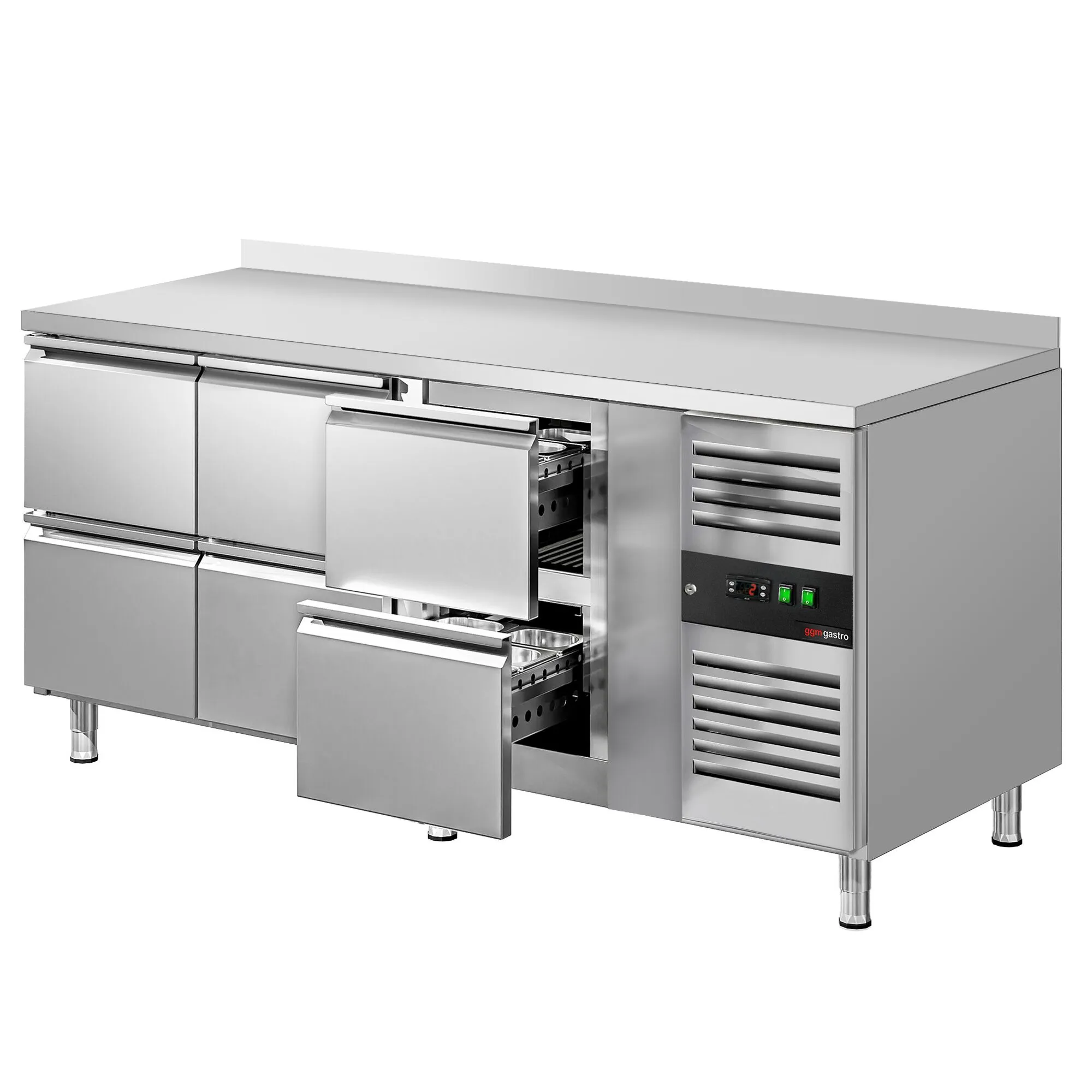 Холодильний стіл ECO GGM-Gastro KTJ187AND6 2