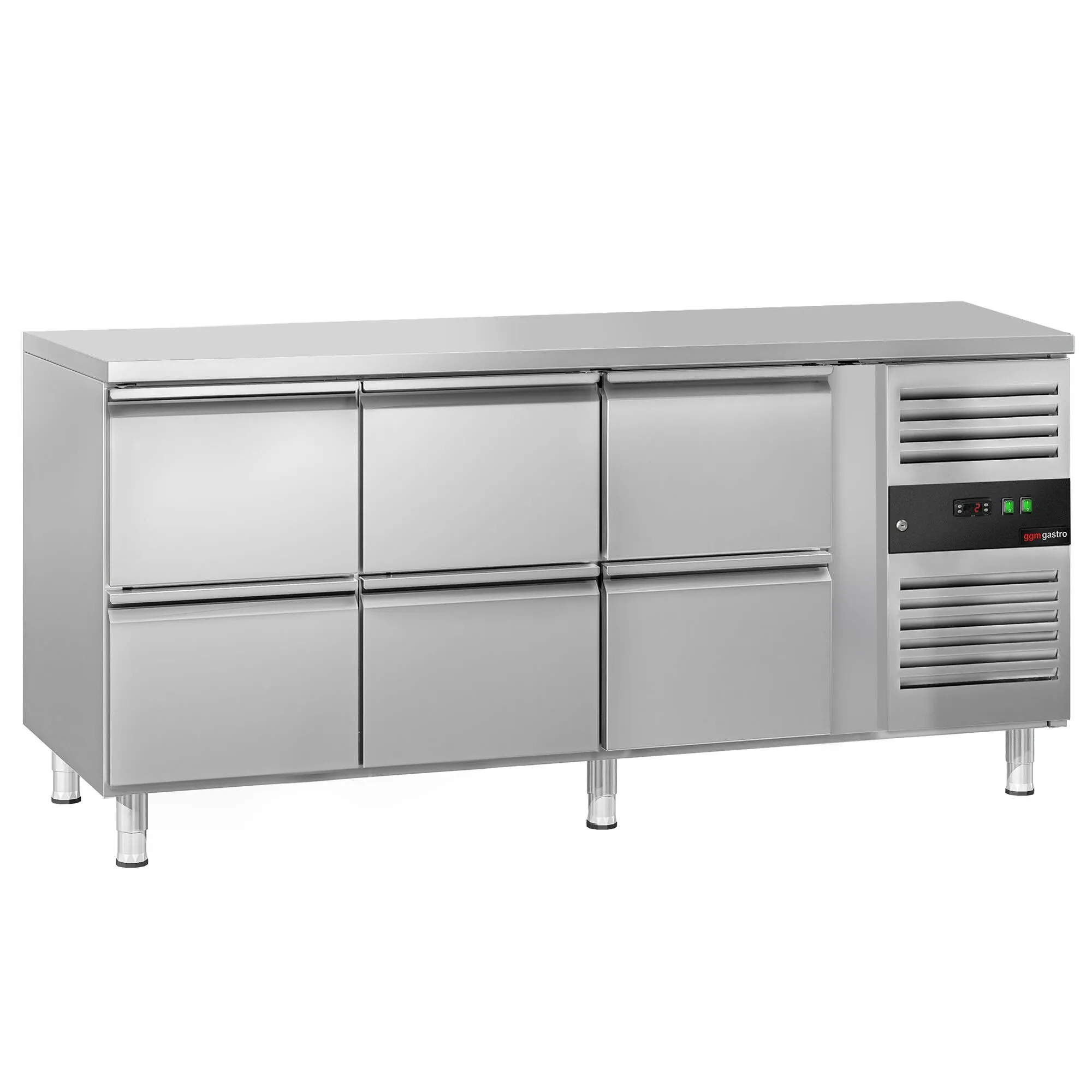 Холодильний стіл ECO GGM-Gastro KTJ187ND6 1