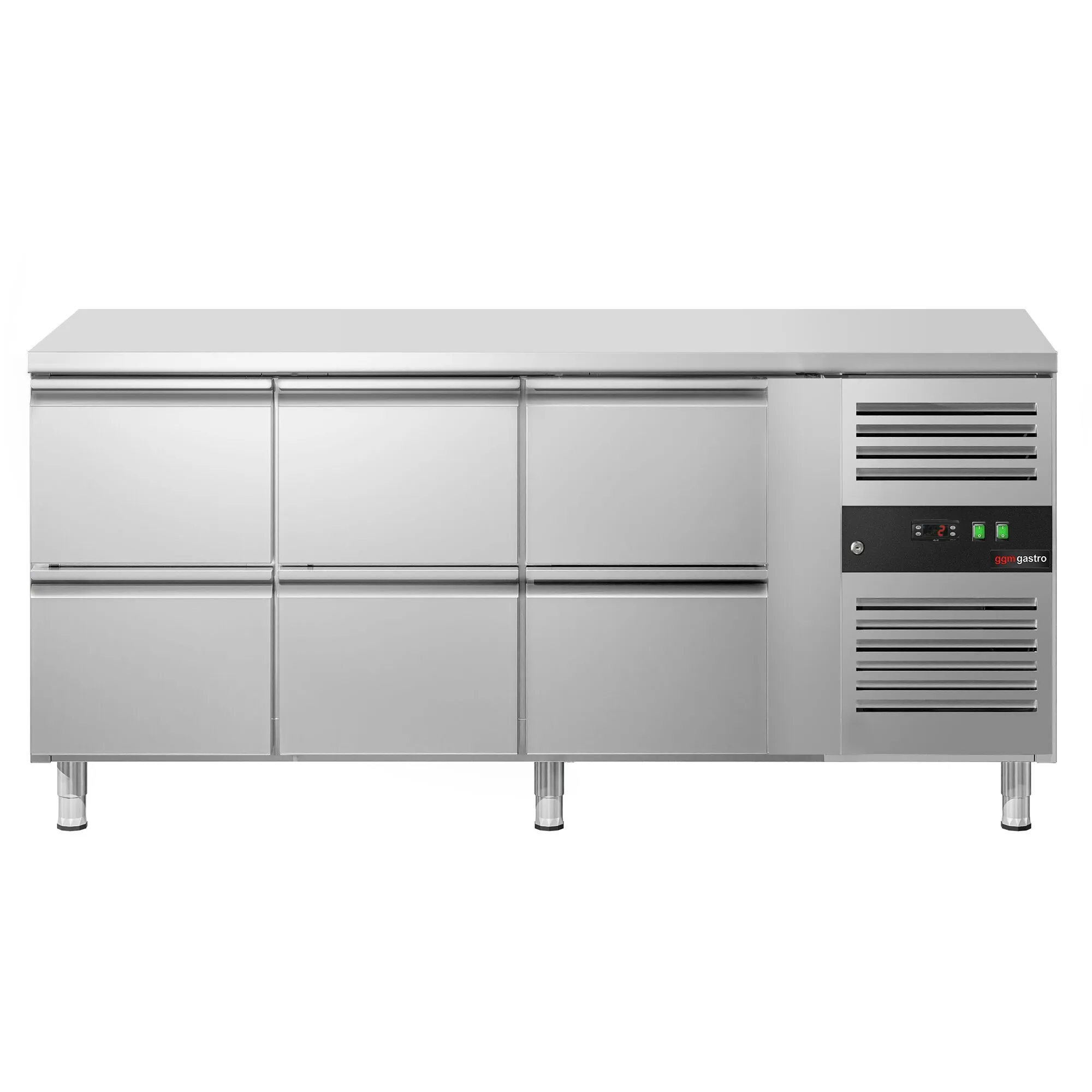 Холодильний стіл ECO GGM-Gastro KTJ187ND6 2