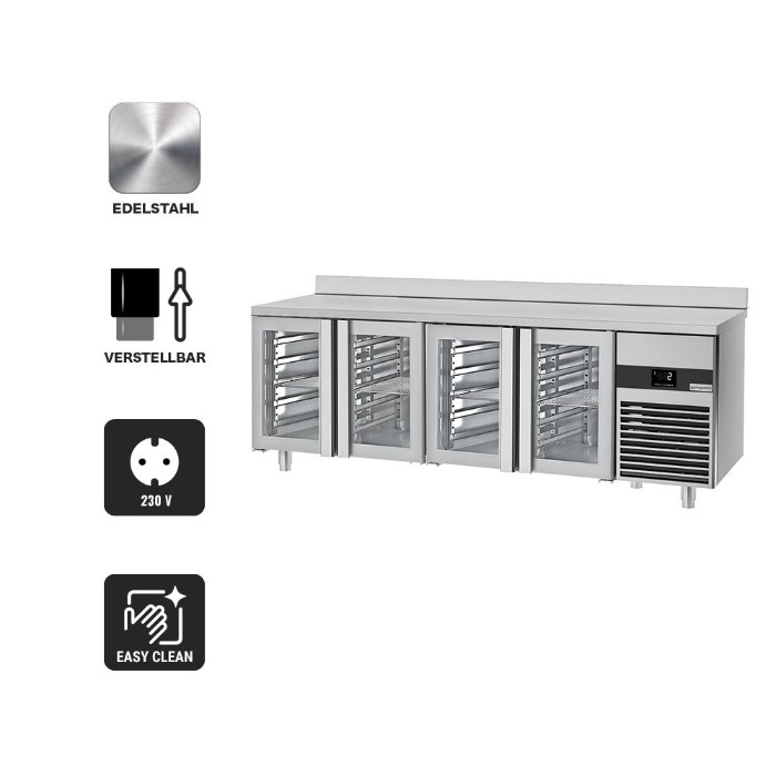 Холодильний стіл GGM Gastro KTF227AND-EF#4G 1