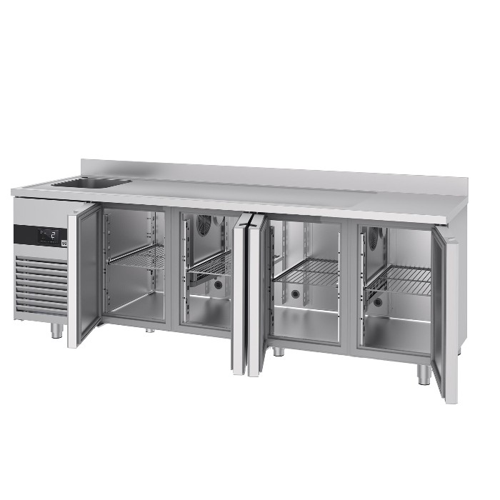 Холодильний стіл GGM Gastro KTF540BAL-EF 2