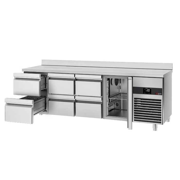 Холодильний стіл GGM Gastro KTF227AND-EF#1T#6S 1