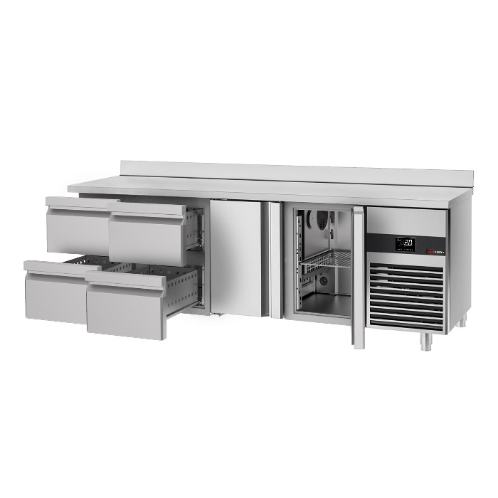 Холодильний стіл GGM Gastro KTF227AND-EF#2T#4S 2