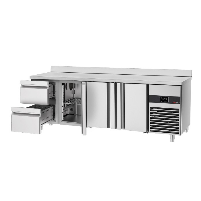Холодильний стіл GGM Gastro KTF227AND-EF#3T#2S 2