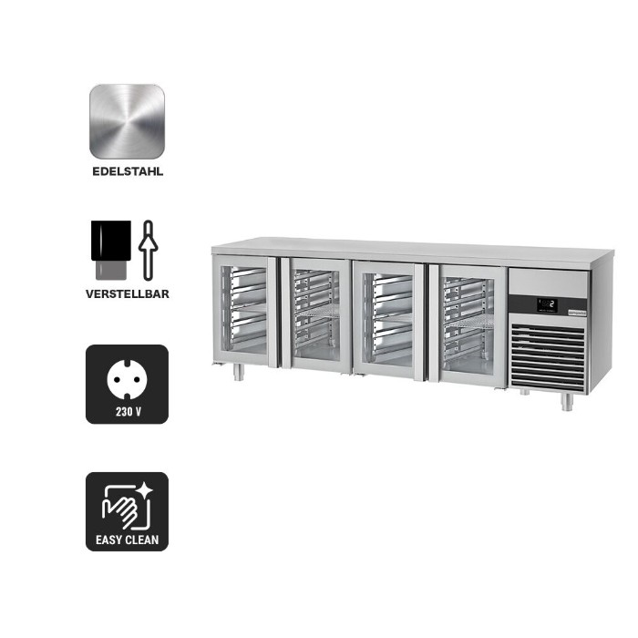 Холодильний стіл GGM Gastro KTF227ND-EF#4G 1