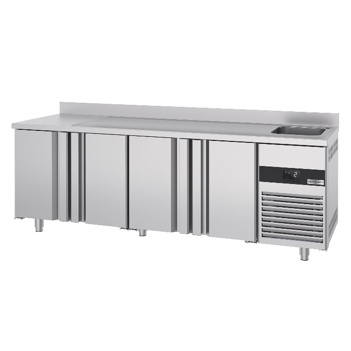 Холодильний стіл GGM Gastro KTF540BAR-EF 1