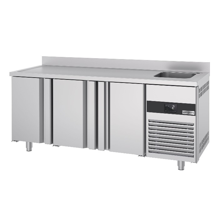 Холодильний стіл GGM Gastro KTF420BAR-EF 2