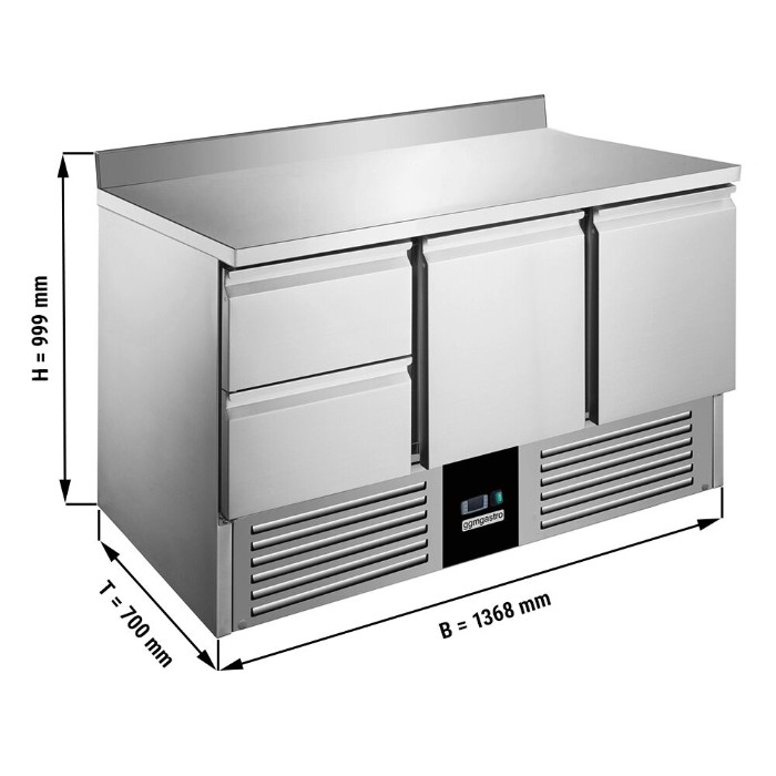 Холодильный стол PREMIUM GGM Gastro SAG147EAND#SBG1212 0