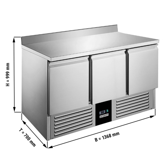 Холодильный стол PREMIUM GGM Gastro SAG147EAND 0