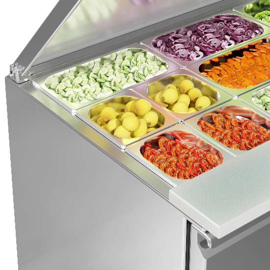 Холодильный стол саладетта PREMIUM GGM Gastro SAG147ND 4