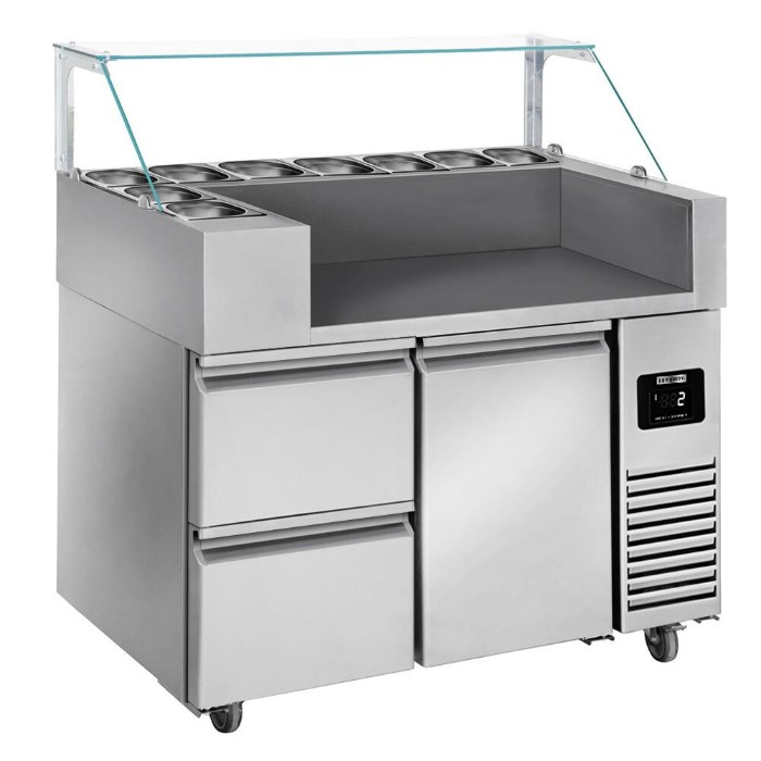 Холодильний стіл саладетта - 1.21 x 0.7 м GGM Gastro ZBF127DN#SBF1212 0