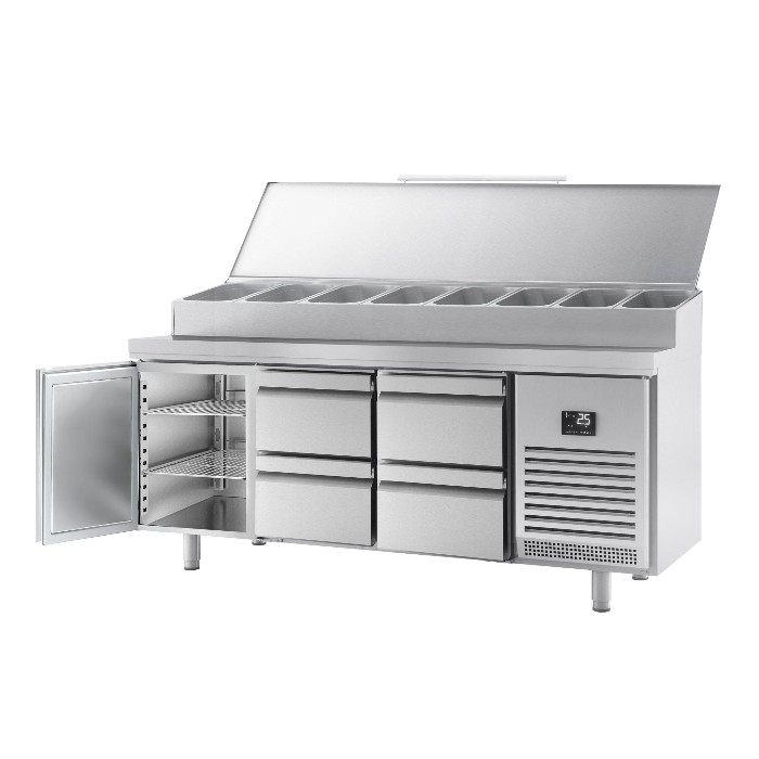 Холодильный стол саладетта GGM Gastro ZTI207#2#7SBI1212 1