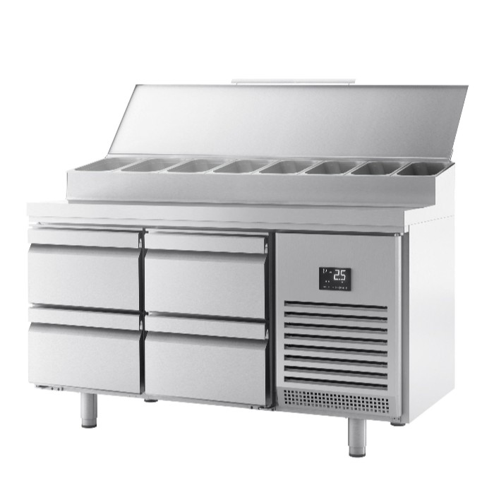 Холодильный стол саладетта GGM Gastro ZTI156#2#6SBI1212 1