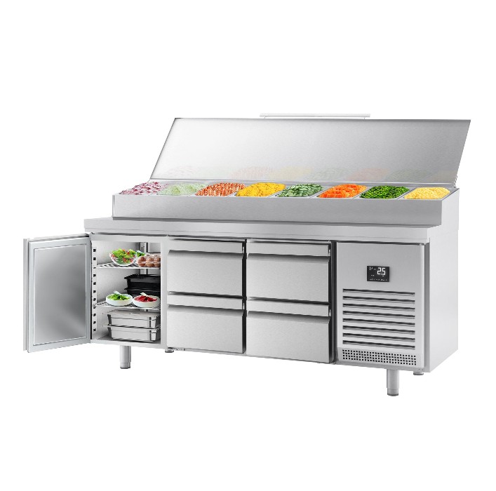 Холодильний стіл саладетта GGM Gastro ZTI206#2#6SBI1212 2