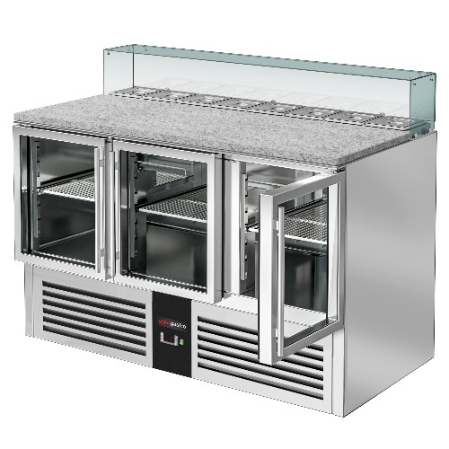 Холодильный стол саладетта PREMIUM GGM Gastro SAG147OG#GSG147E#GT 0