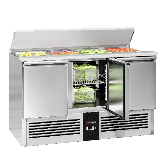 Холодильный стол саладетта PREMIUM GGM Gastro SAG147ND 1