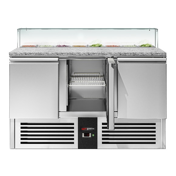 Холодильный стол саладетта PREMIUM GGM Gastro SAG147OG#GSG147E 4