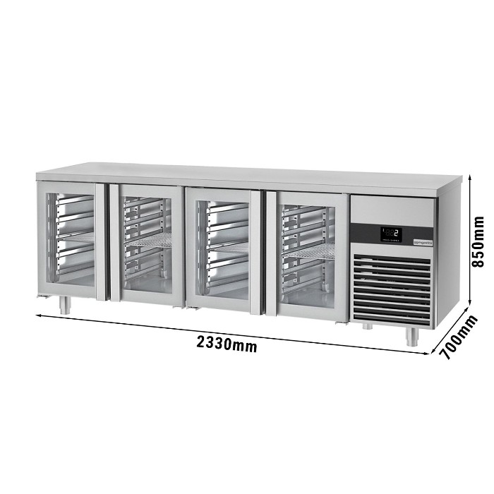Холодильний стіл GGM Gastro KTF227ND-EF#4G 0