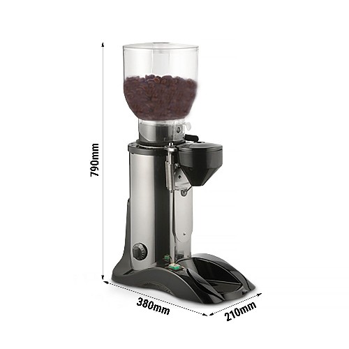 Кавомолка професійна нерж. сталь корпус - 2 кг GGM Gastro MC10-INOX 0
