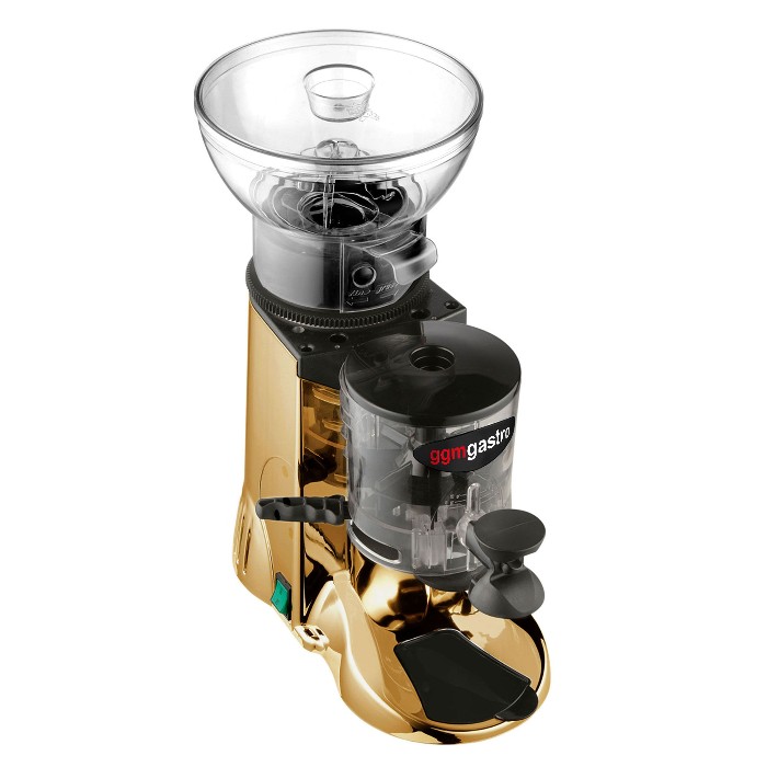Кавомолка професійна золота - 1кг GGM Gastro MC2-BLACK 3