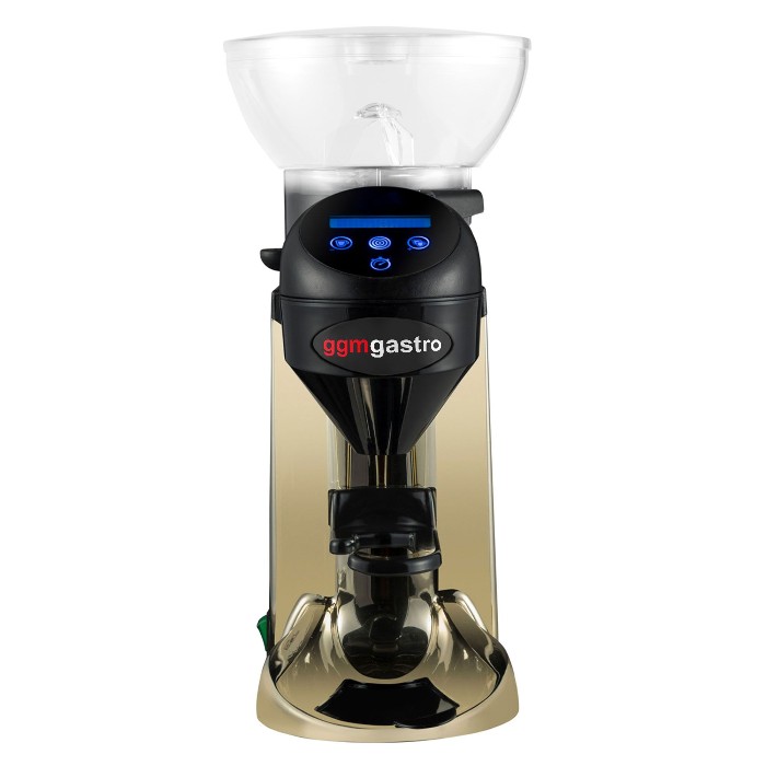 Кавомолка професійна 1 кг/золота GGM Gastro MC1T-GOLD 1