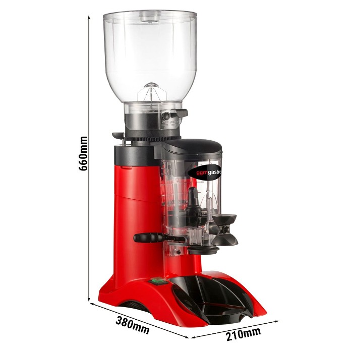 Кофемолка профессиональная красная - 2кг GGM Gastro MC6-RED 0