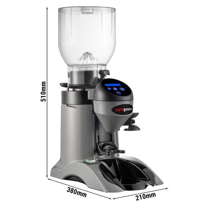 Кофемолка профессиональная серая - 2кг GGM Gastro MC9T-GREY 0