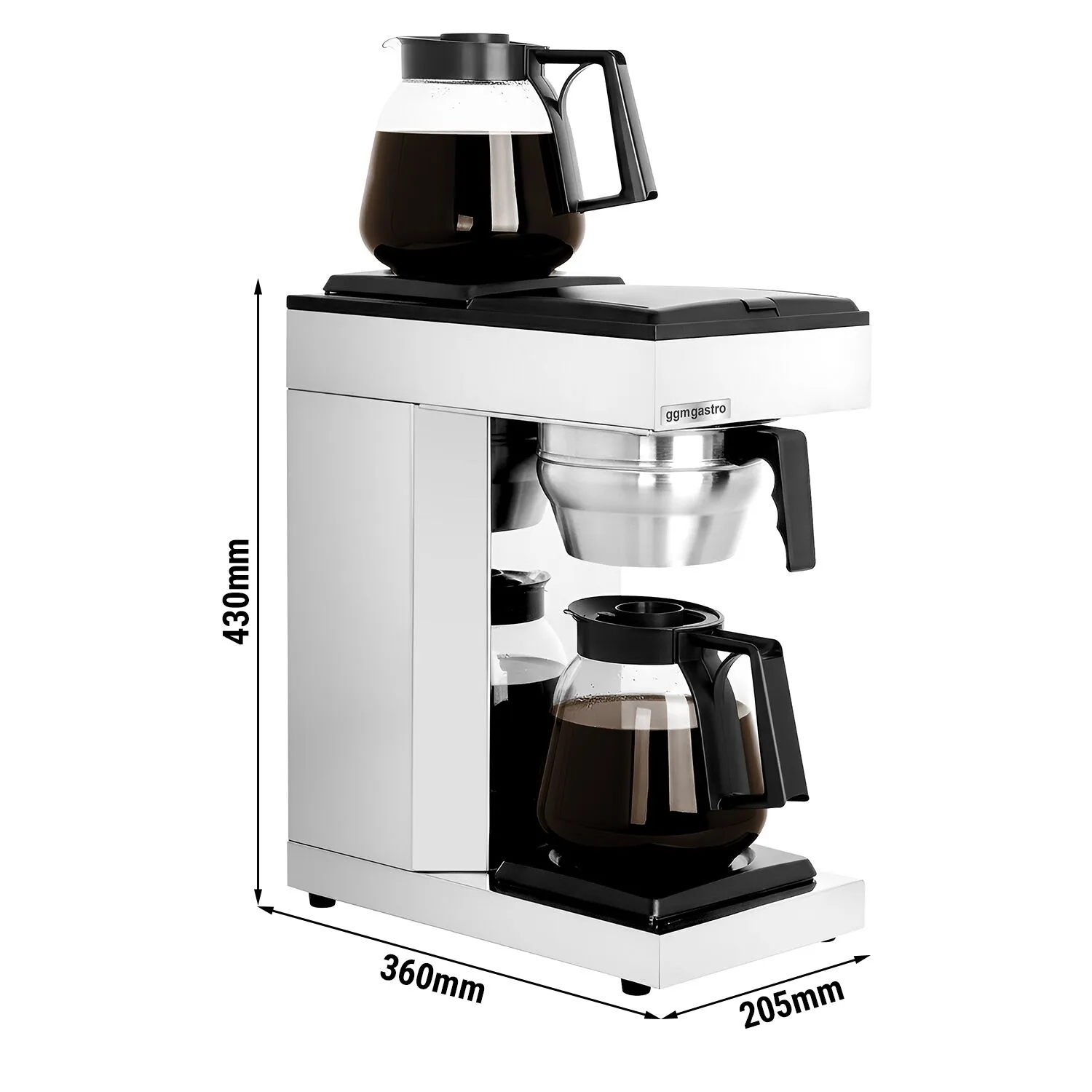 Кофеварка с фильтром профессиональная GGM-Gastro FKMC18T 1