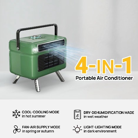 Кондиціонер портативний ZUVER Conditioner Green Panasonic Compressor 8