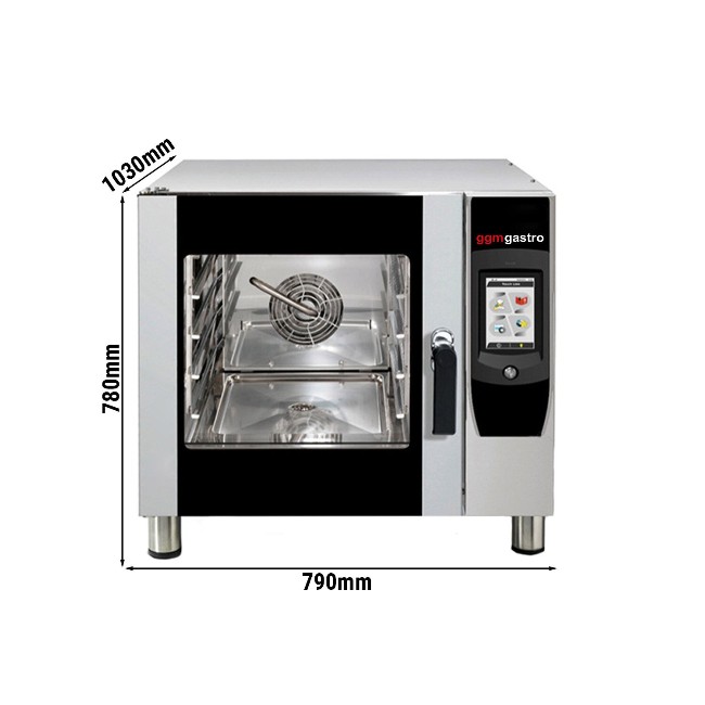Конвекційна кондитерська піч - 4 x EN 60 x 40 см GGM Gastro BHV760OH#EN 2