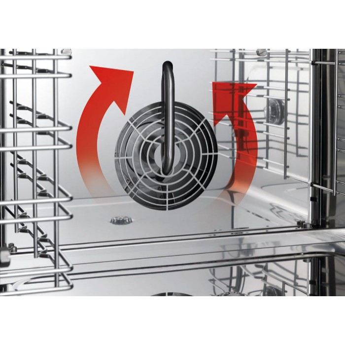 Конвекційна піч 4x EN 40 x 60 cm GGM Gastro BKDV705-2SM#HENV4N 0