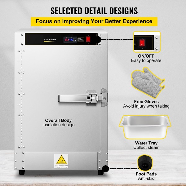 Коптильна електрична Zuver Hot Box Food Warmer 8