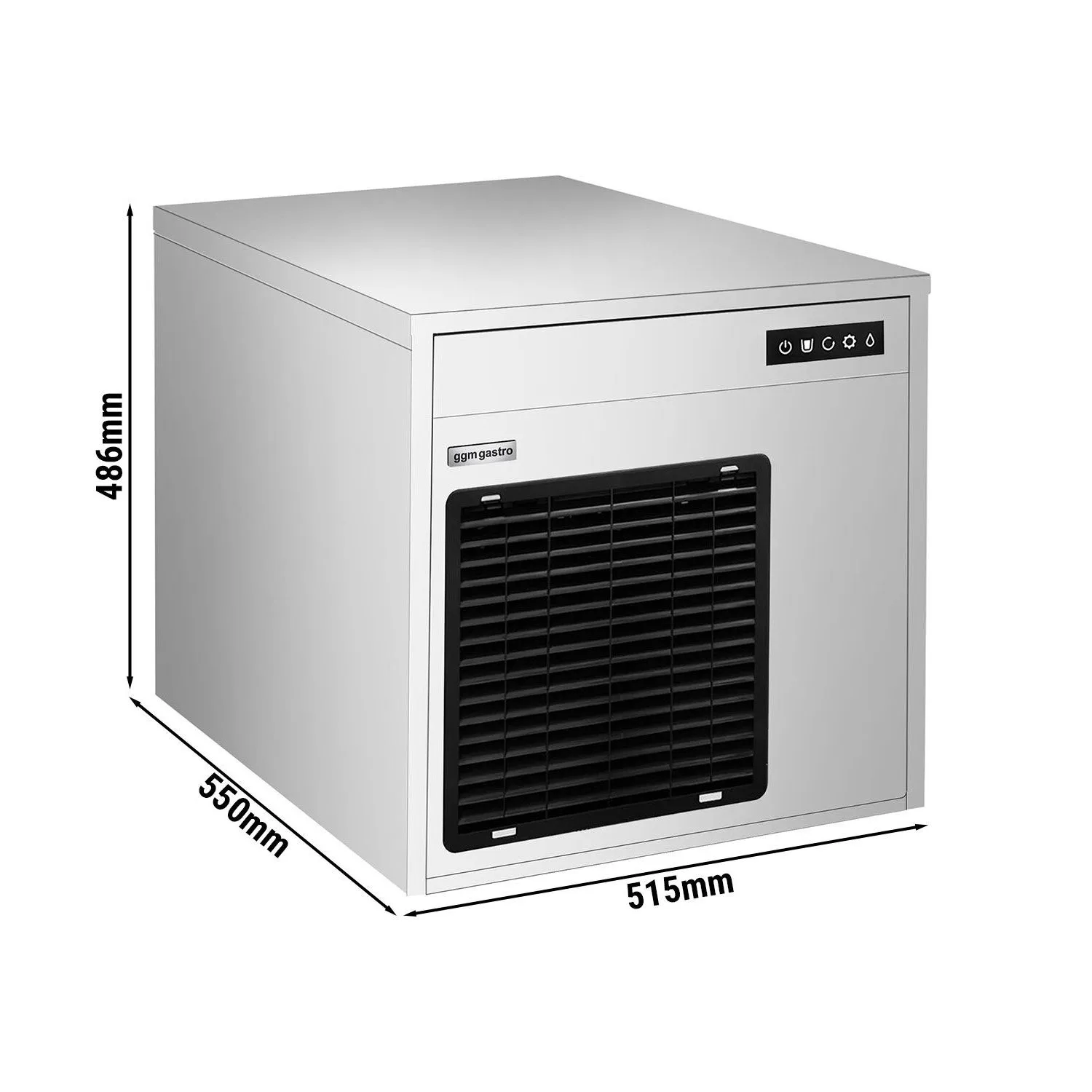 Льдогенератор хлопьевидного льда GGM-Gastro FEI220N 1