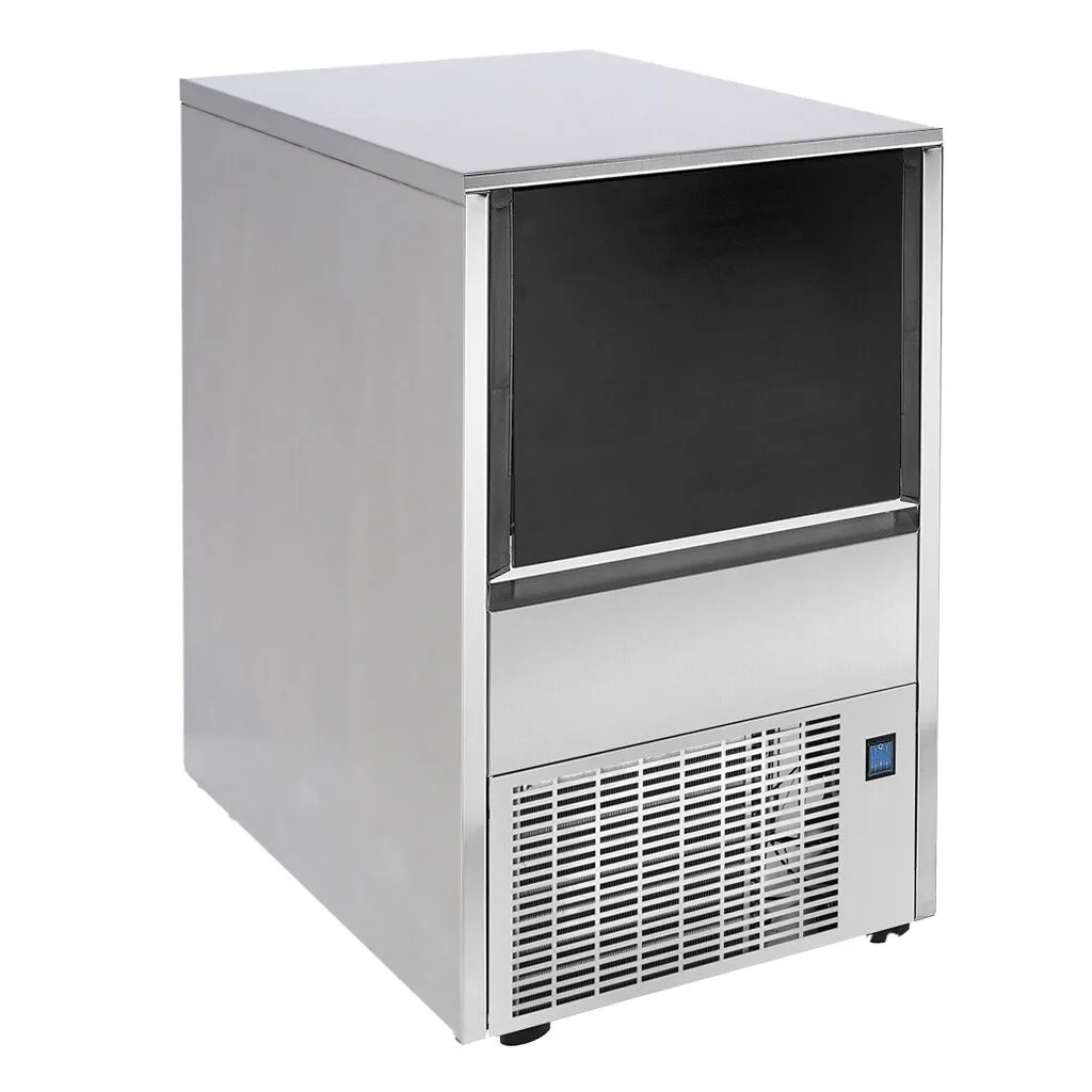 Льдогенератор кубикового льда GGM-Gastro EQI39 1