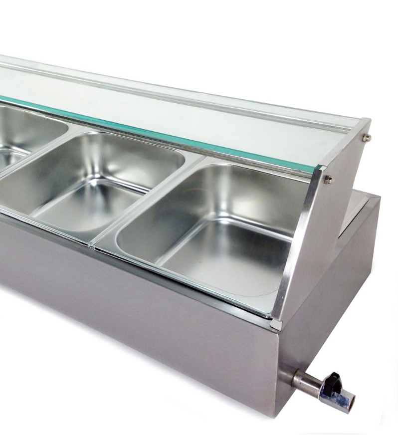 Мармит-витрина GoodFood BM5G GN 1/2 х h100 мм 0