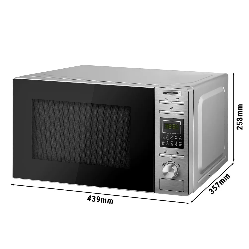 Микроволновая печь с грилем - 20 л - 1 кВт - Digital (цифровая) GGM GASTRO MWM2010 0