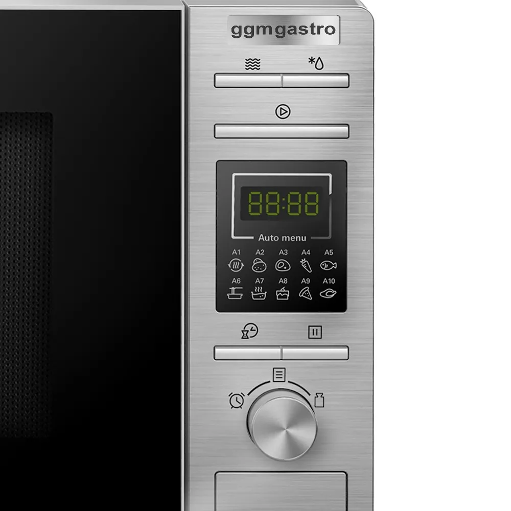 Микроволновая печь с грилем - 20 л - 1 кВт - Digital (цифровая) GGM GASTRO MWM2010 3