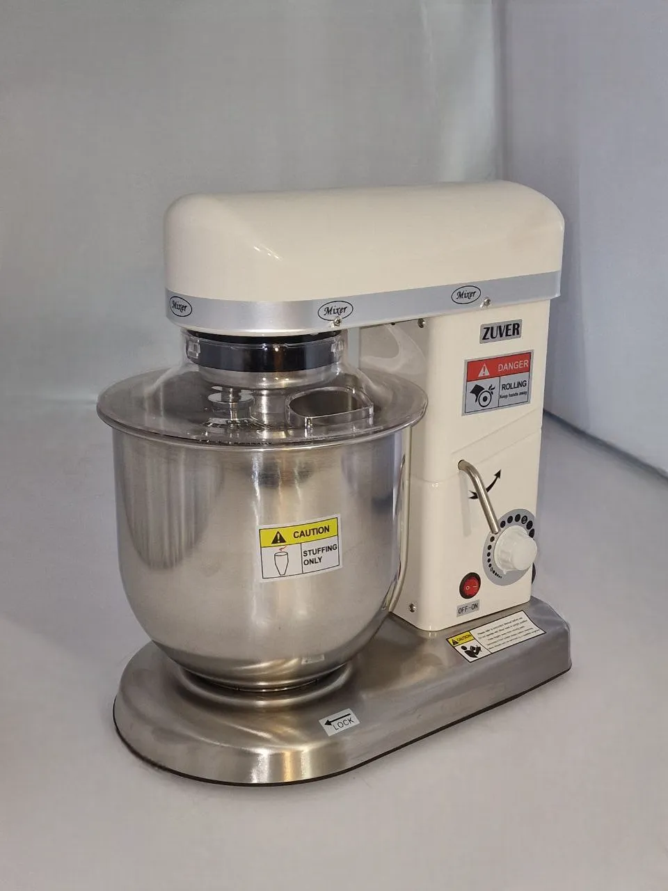 Міксер планетарний ZUVER (збиваюча машина) Plutone 7 white 0