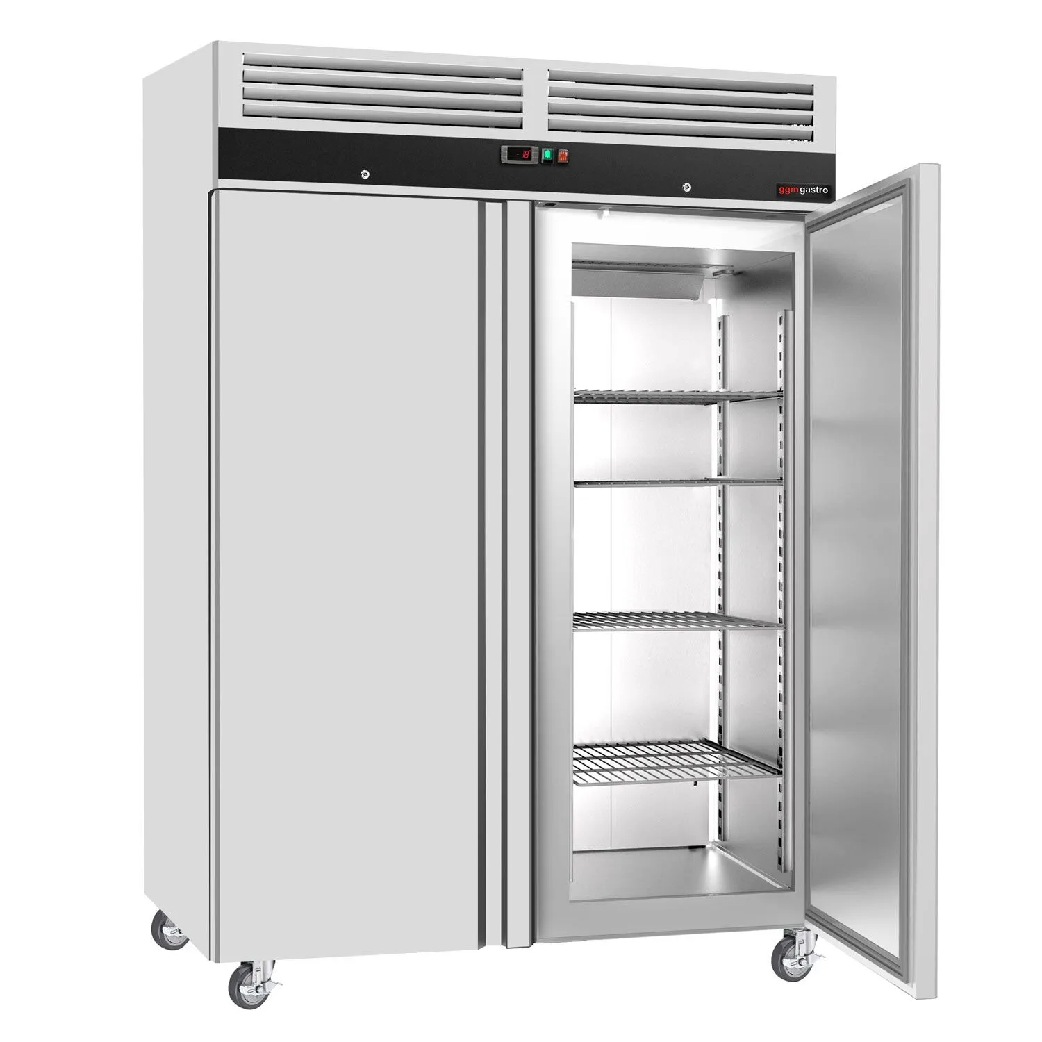 Морозильна шафа з нержавіючої сталі ECO GGM-Gastro TKSJ1400ND 1
