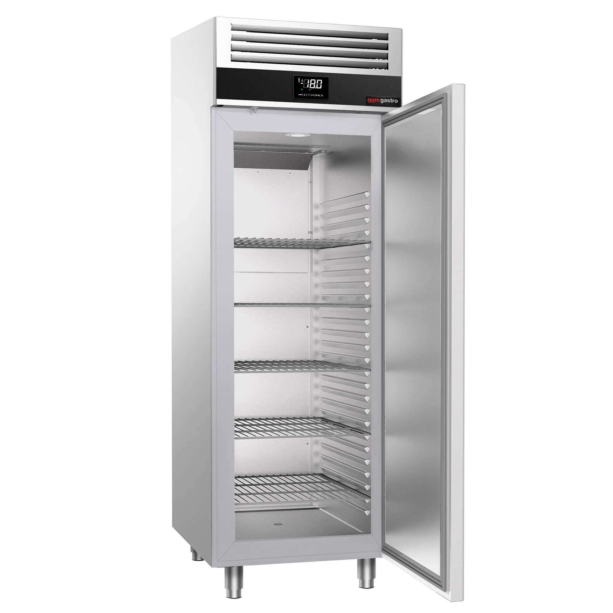 Морозильный шкаф из нержавеющей стали PREMIUM GGM-Gastro TKSF700T1-EF 1