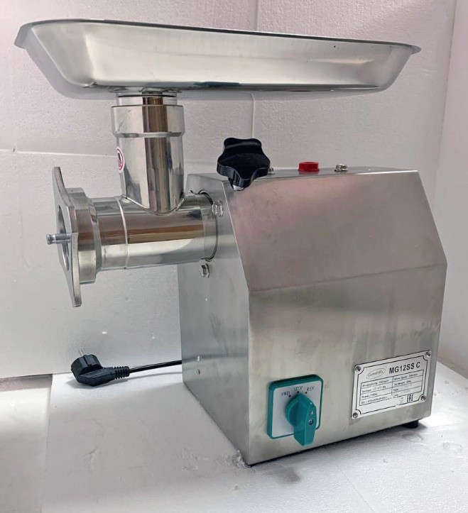 Мясорубка профессиональная GASTROMIX MG-12SS C с реверсом мотор медный горловина из нержавеющей стали 0
