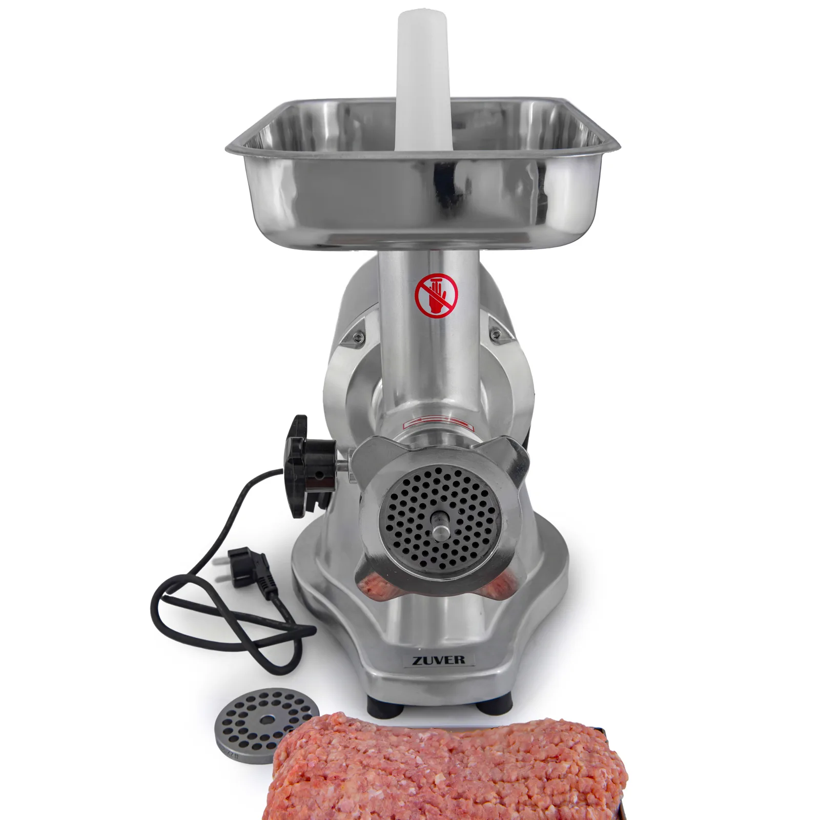 М'ясорубка професійна ZUVER Grinder Enterprise Premium 1100W Round Engine 1
