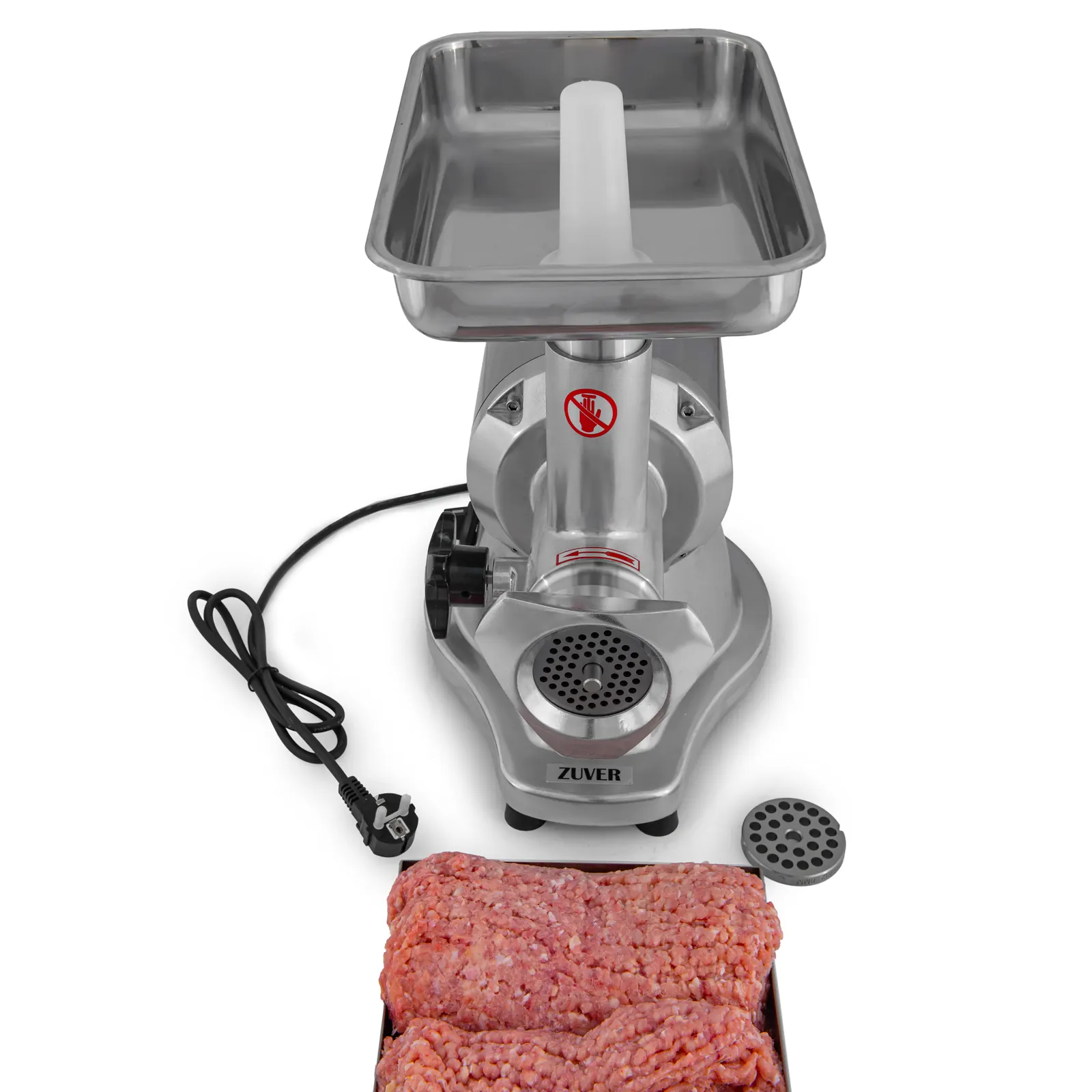 Мясорубка профессиональная ZUVER Grinder Enterprise Premium 850W Round Engine 1