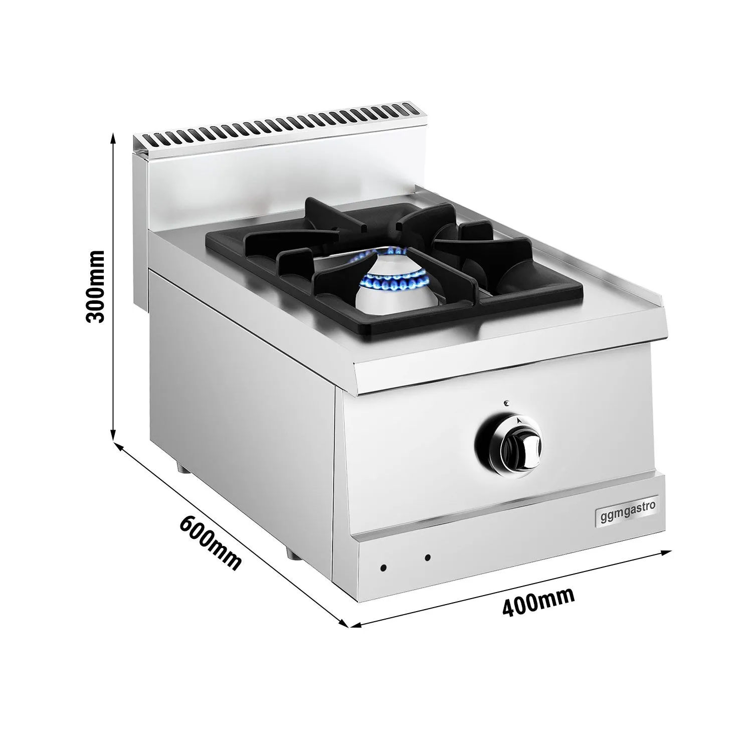 Настольная газовая плита GGM-Gastro GHK4631 1
