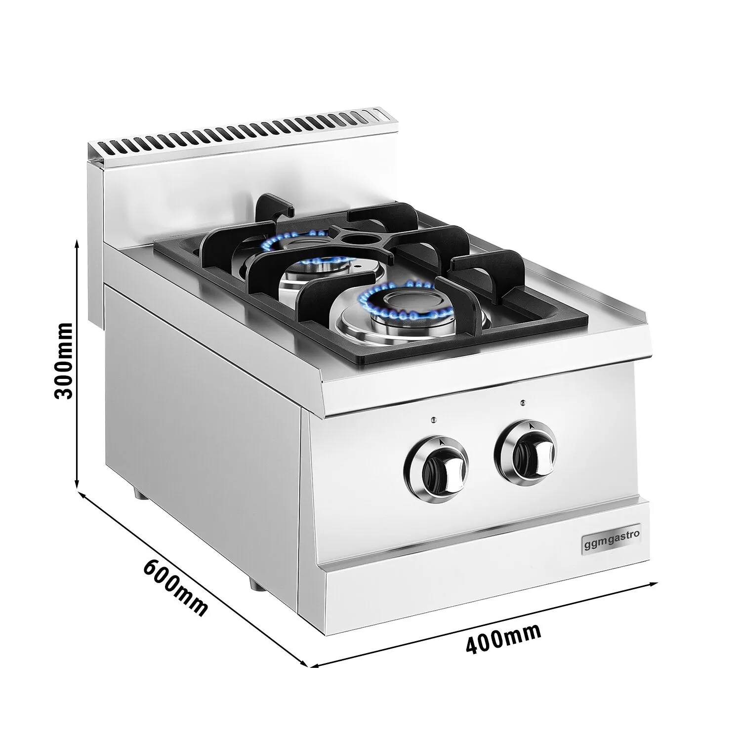 Настольная газовая плита GGM-Gastro GHK4632 1