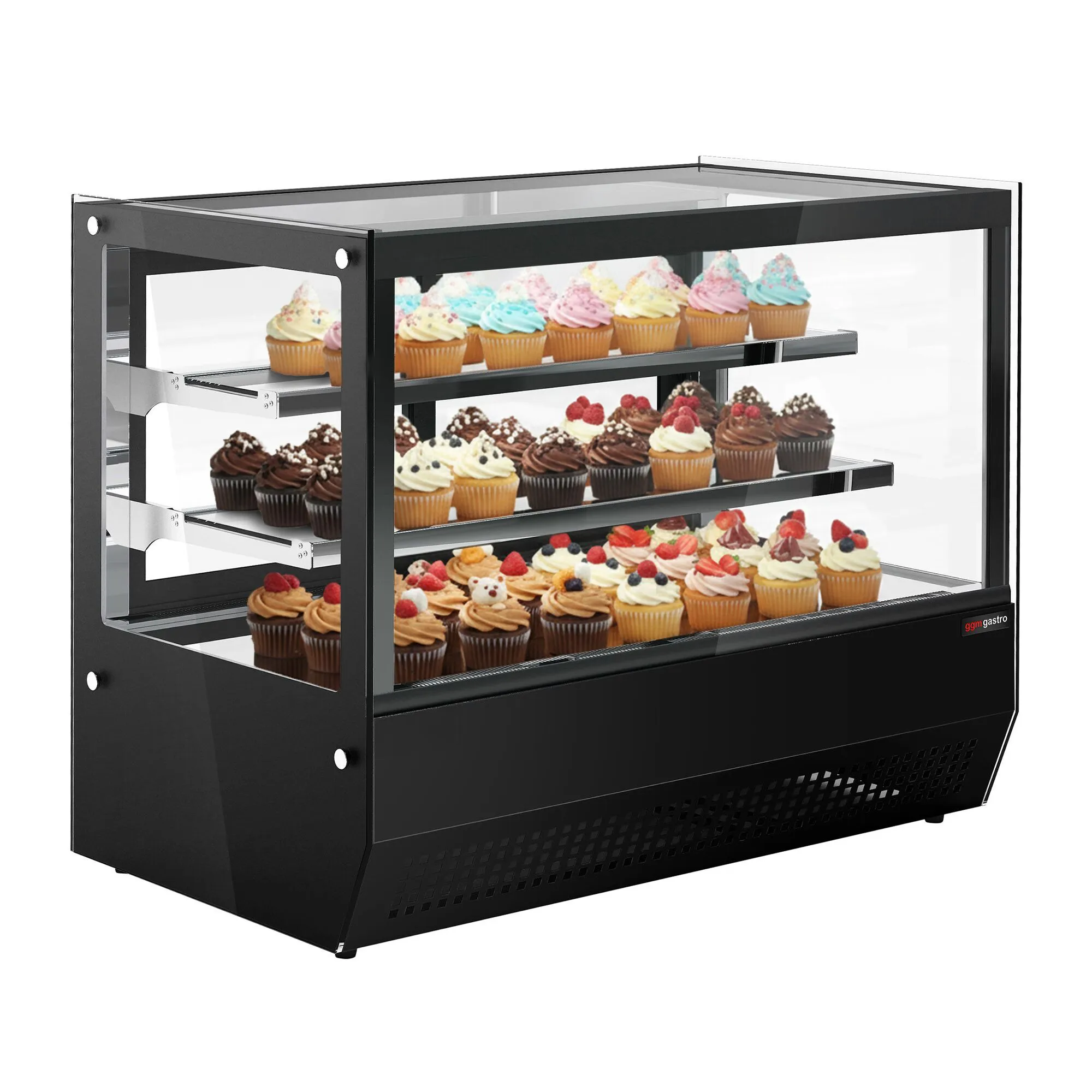 Настольная холодильная витрина GGM-Gastro TKVH700 2