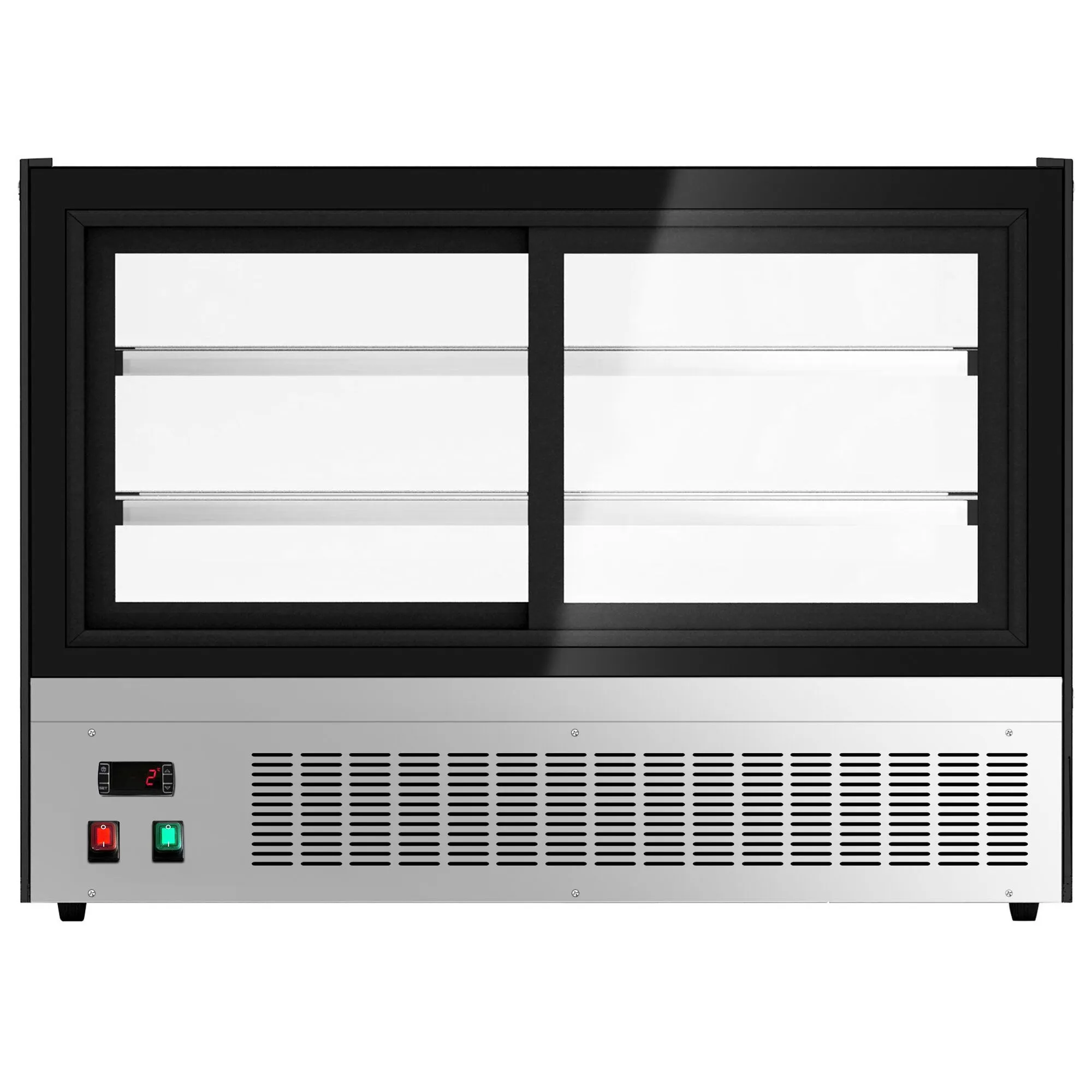 Настольная панорамная витрина GGM-Gastro TKVH900R 1