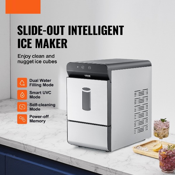 Льодогенератор маленький настільний ZUVER Ice Maker Auto 5
