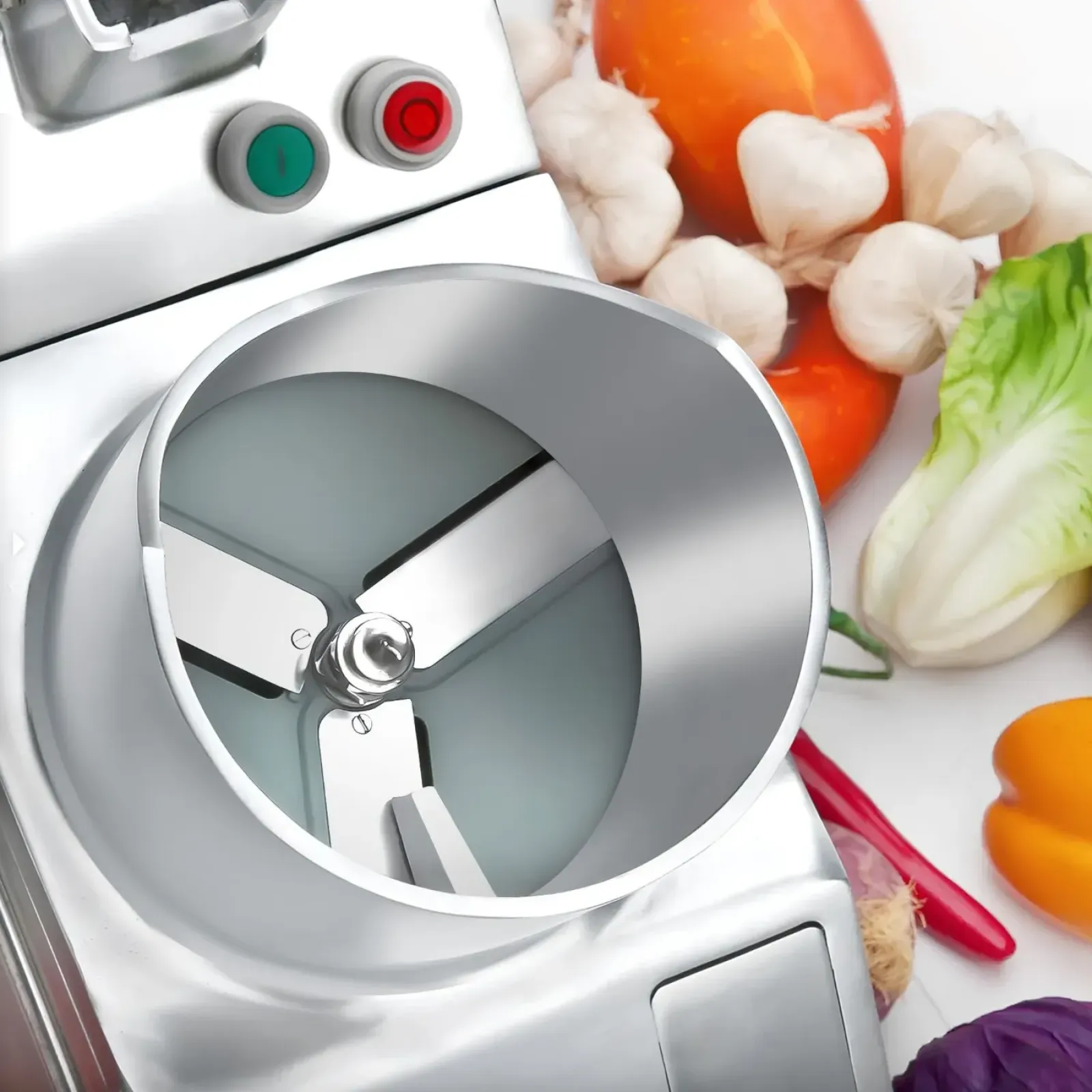 Овочерізка GGM Gastro GSA5 5 дисків, з широкою горловиною 7